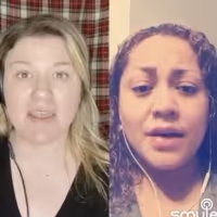 VIDEO: Kelly Clarkson Duets With Fan on 'I Dare You' Through the App Smule