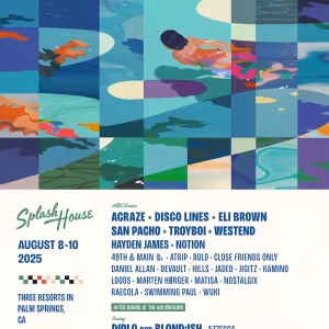 Splash House Reveals Weekend Lineups For 2025 Edition