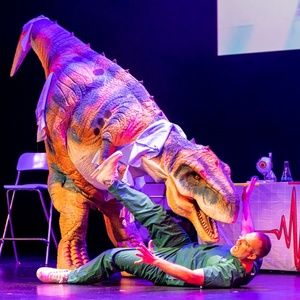 Interview: Dr Chris Van Tulleken on OPERATION OUCH! QUEST FOR THE JURASSIC FART! at…