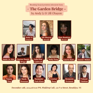 Breaking Sound To Present Selections From THE GARDEN BRIDGE