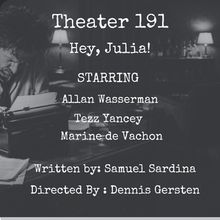 Open-Door Playhouse Will Present New Podcast Play HEY, JULIA!