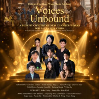 VOICES UNBOUND: A Benefit Concert Of New Chamber Works is Coming To Carnegie Hall