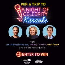 Lin-Manuel Miranda, Paul Rudd and Hillary Clinton to Team Up for Karaoke Fundraiser