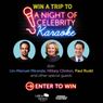 Miranda, Rudd and Clinton to Team Up for Karaoke Fundraiser