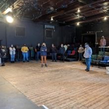 Michelle Barber and Warren Bowles of IMAGINE A U.S. WITHOUT RACISM at Mixed Blood The