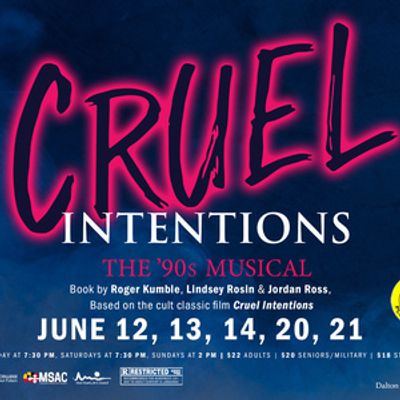 CRUEL INTENTIONS: THE '90S MUSICAL to Open at Milburn Stone Theatre