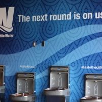 Paristown Hall Promotes Sustainability Through Water Filling Stations