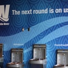 Paristown Hall Promotes Sustainability Through Water Filling Stations