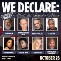 WE DECLARE to Open at Shakespeare Theatre of New Jersey This Month