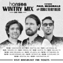 HANSON Announces the 'Wintry Mix' Tour