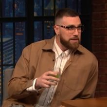 VIDEO: Travis Kelce Talks About Fighting With His Brother on LATE NIGHT WITH SETH…