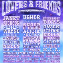 Usher, Janet Jackson and Backstreet Boys to Headline Lovers & Friends 2024