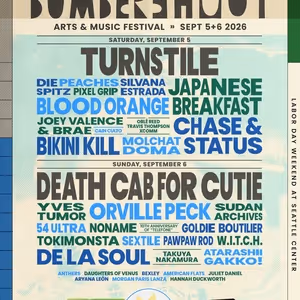 Death Cab For Cutie, Turnstile, And Japanese Breakfast Lead BUMBERSHOOT 2026 Lineup