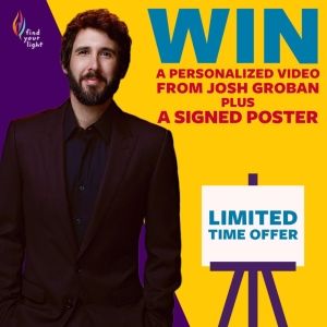 Enter for a Chance to Meet Josh Groban and Win Tickets to His FIND YOUR LIGHT…