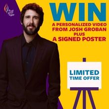 Enter for a Chance to Meet Josh Groban and Win Tickets to FIND YOUR LIGHT