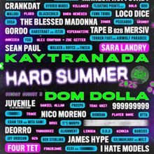 HARD Summer Music Festival Announces Lineup For 2025 Edition