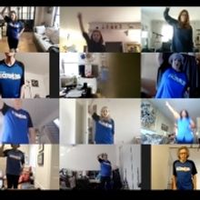 VIDEO: Watch a Senior Dance Troupe Get a Virtual Lesson from a Broadway Dance Captain