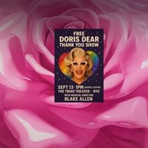 Doris Dear To Host Free Live GURL TALK Celebration At The Triad Theater In September