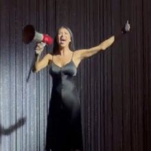 Video: Nicole Scherzinger Performs 'With One Look' Through Bullhorn After SUNSET BLVD