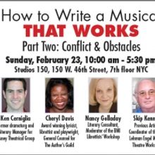 Theater Resources Unlimited Will Present Workshop 'How To Write A Musical That Works 