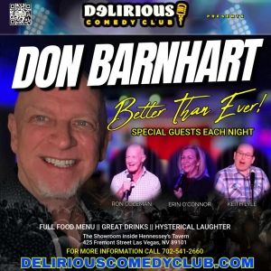 Don Barnhart Extends Las Vegas Residency At Delirious Comedy Club