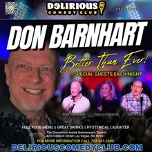 Don Barnhart Extends Las Vegas Residency At Delirious Comedy Club