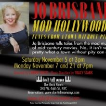 Jo Brisbane's MOD HOLLYWOOD! Adds Shows at Don't Tell Mama