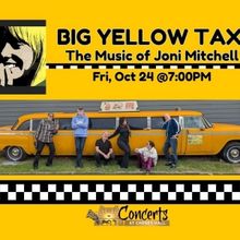 Big Yellow Taxi: The Premier Joni Mitchell Tribute Band is Coming to Cheney Hall