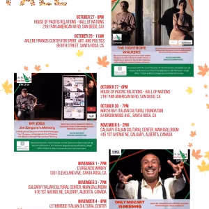 In Scena! 2023 Italian Theater Festival Fall Edition to Begin This Month