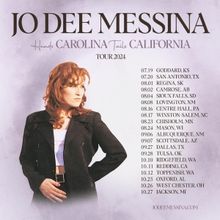 Jo Dee Messina Details Final Leg Of The 2024 'Heads Carolina, Tails California' Tour