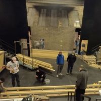 VIDEO: Watch Set Build For Cleveland Playhouse's ANTIGONE