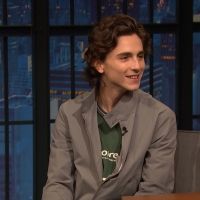 VIDEO: Timothée Chalamet Talks About Meeting Emma Watson on LATE NIGHT WITH SETH…