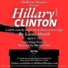 OnWord Theatre To Present HILLARY AND CLINTON