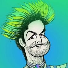 BWW Exclusive: Ken Fallin Draws the Stage - Alex Brightman as BEETLEJUICE
