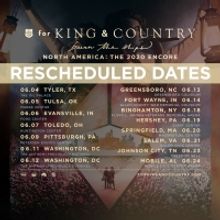 for KING & COUNTRY To Reschedule Spring Tour Dates