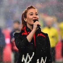 Photos & Video: Sierra Boggess Sings National Anthem at New York Red Bulls Game