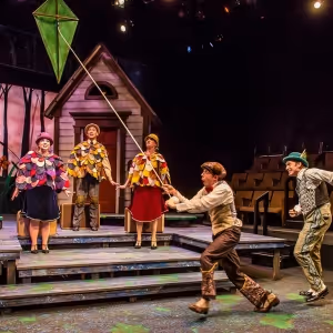 Cast Set for A YEAR WITH FROG AND TOAD at ZACH Theatre
