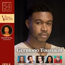 Germono Toussaint to Perform in VERSES AND VOICES at 54 Below