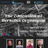 YI Remembers... Announces World-Premiere Play Reading Of Yale Strom's THE EDUCATION…