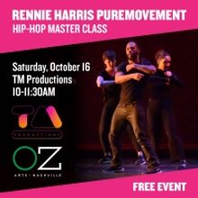 OZ Arts Nashville to Present Rennie Harris Puremovement Master Class