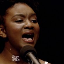 VIDEO: Watch Jimmy Awards Winner Ekele Ukegbu Perform from AIDA on LIVE WITH KELLY AN