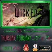 WICKED: PART 1 to Screen at The Avalon Theatre in February