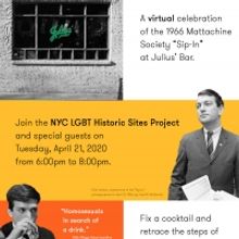 Group Honors Historic 1966 LGBT 'Sip-In' Protest With Virtual Cocktails And Community