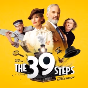 REVIEW: THE 39 STEPS Is A Madcap Spoof Of Classic Movie Mysteries
