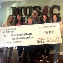 Dancin' In The District Raises $10,000 for the Music Health Alliance