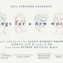 BWW Previews: SONGS FOR A NEW WORLD at Petree Recital Hall - Oklahoma City University
