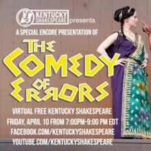 Kentucky Shakespeare to Present Special Encore Presentation of THE COMEDY OF ERRORS