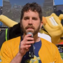 Video: Ben Platt Performs A MAMMA MIA! Classic for the Viral Savannah Bananas