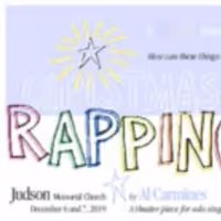 50th Anniversary Concert Production of Al Carmines' CHRISTMAS RAPPINGS is Coming to…