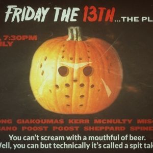 Theatre East to Present Reading of FRIDAY THE 13TH At Court Square Theater